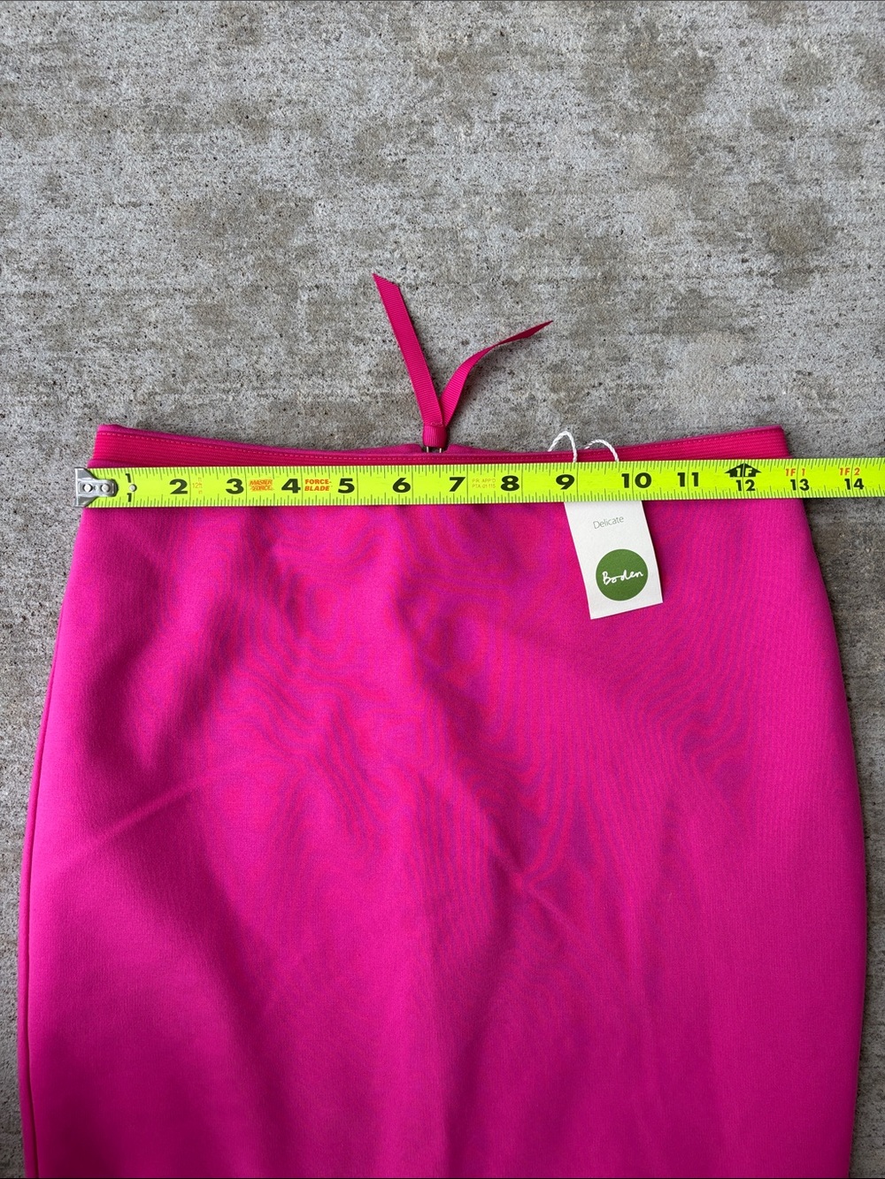 Boden Hot Pink Pencil Skirt - Picture 4 of 11